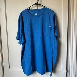 Blue Dickies Pocket Tee